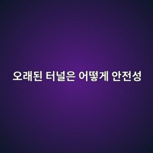 오래된 터널은 어떻게 안전성을 확인할까? 균열·누수·변형 점검 원리 5 ec98a4eb9e98eb909c ed84b0eb8490ec9d80 ec96b4eb96bbeab28c ec9588eca084ec84b1 1787604565